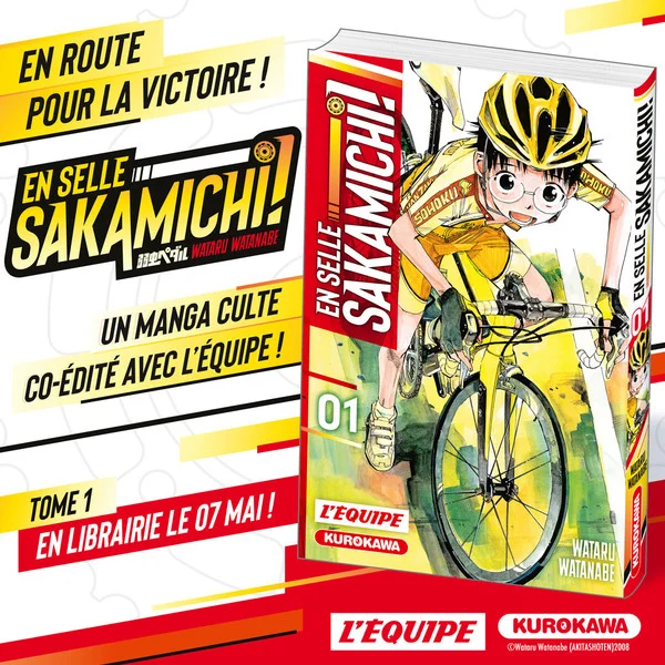 "Pédaler vers l'Horizon : En Selle Sakamichi" - Le Cyclisme Anime les Lecteurs avec un Manga Captivant