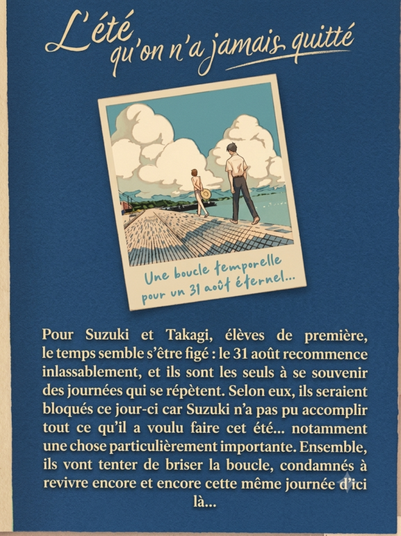 4é de couverture de L'été qu'on n'a jamais quitté