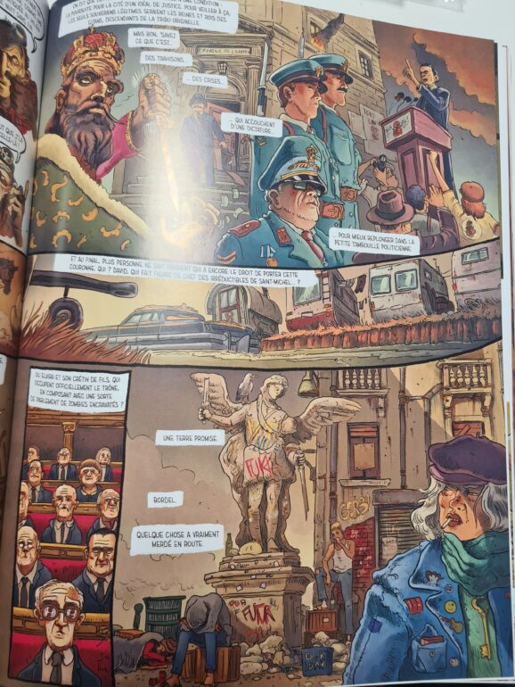 Planche interne de Dead train