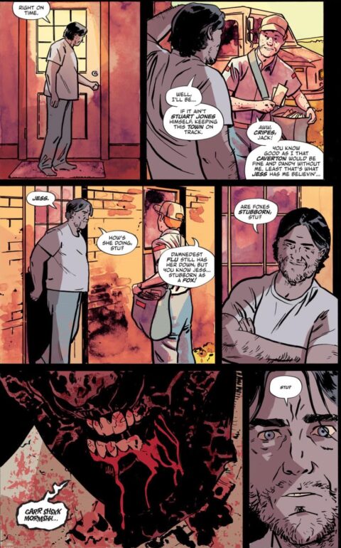 Exemple de vision de Jack entre réalité fictive et rationnelle