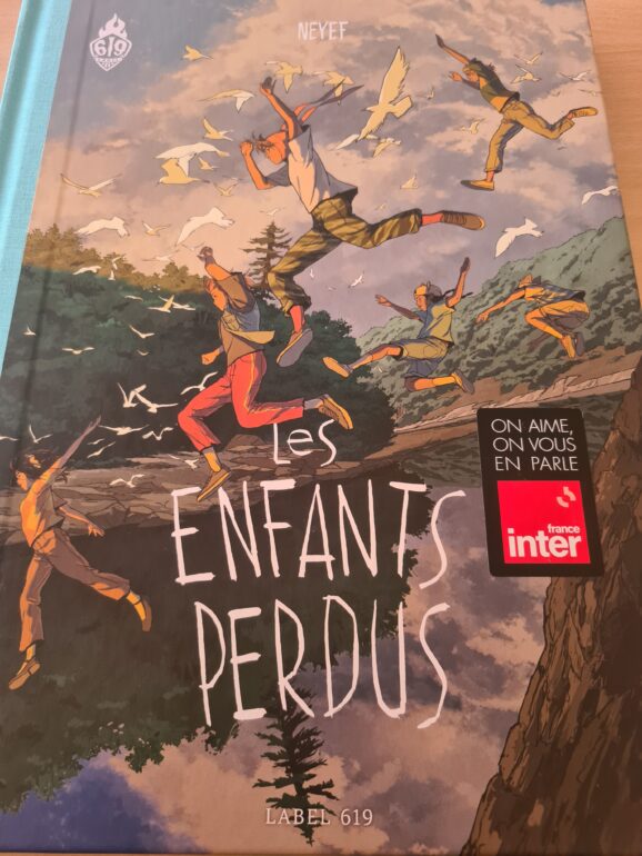 1ère de couverture "les ENFANTS PERDUS".