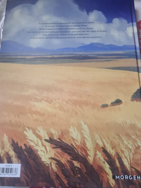 4è de couverture L'Éther : Au dernier jour de l'enfance