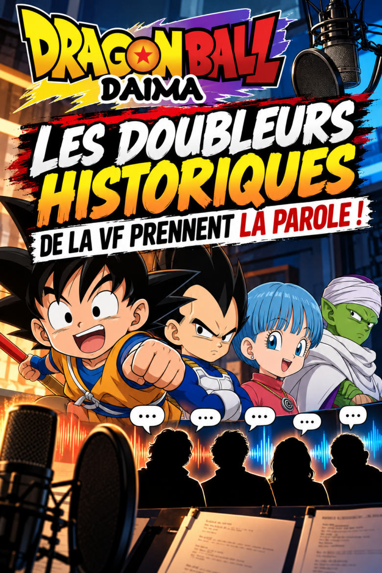 Dragon Ball DAIMA : les doubleurs historiques de la VF prennent la parole !