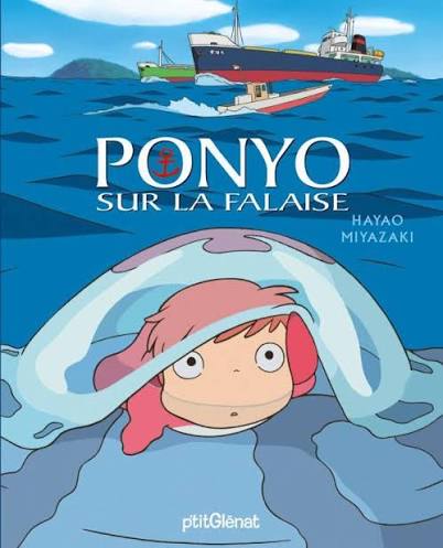 Ponyo sur la falaise : une petite fille poisson rouge qui rêve de devenir humaine